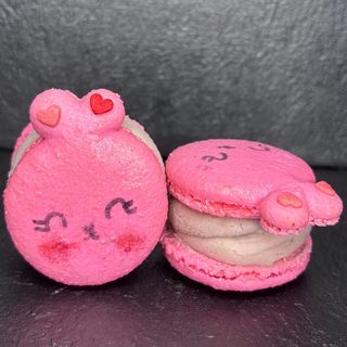 Макаронс Маскарпоне - Вишня