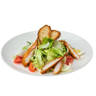 Салат Цезар з креветками