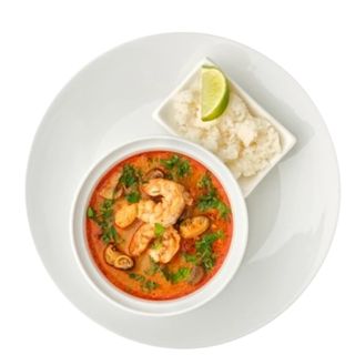 Том Ям із морепродуктами