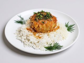 Тефтель з рисом 