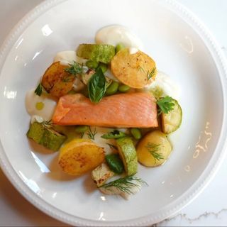 Запечений лосось