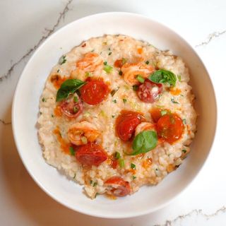 Ризото з креветками