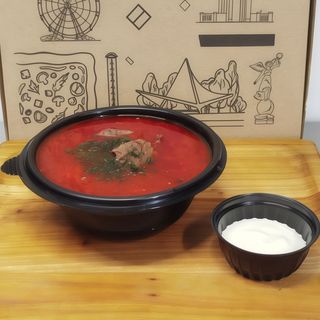 Борщ з яловичиною