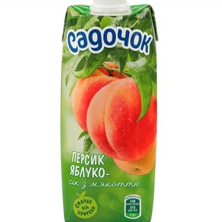 сік персик-яблуко 0,5л
