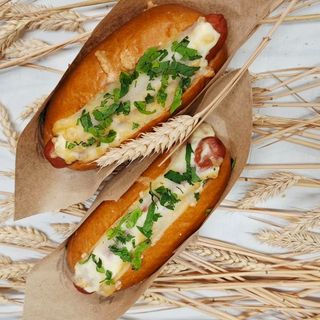 Хот-дог запечений