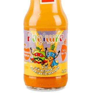 Яблучно-морквяний сік, 0,25 л