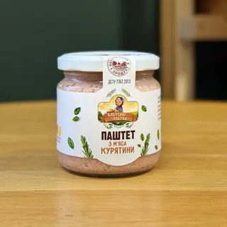 Паштет з м'яса курятини