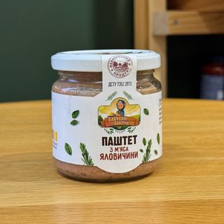 Паштет з м'яча яловичини