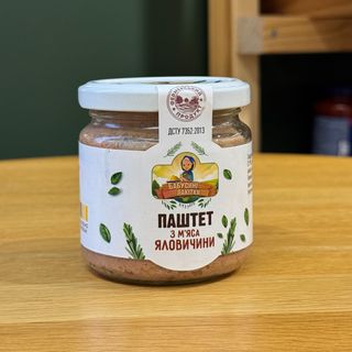 Паштет з м'яча яловичини
