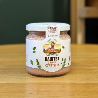 Паштет з м'яса курятини
