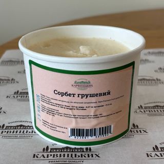 Грушевий сорбет (150г)