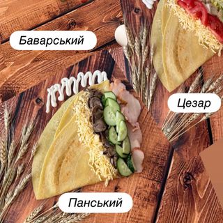 Сет ситний з 3-х млинців: Панський + Баварський + Цезар