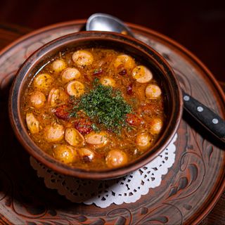 Суп ковбасний по-німецькі