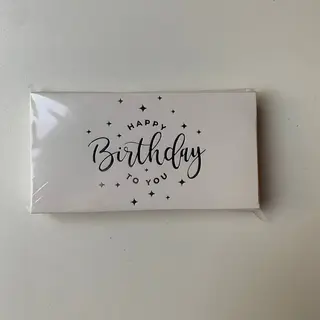 Happy birthday to you