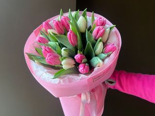 Біло-рожевий