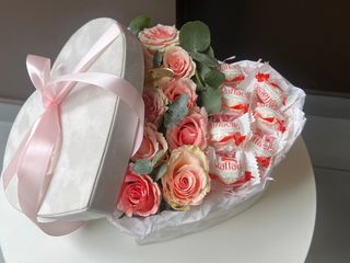 Рожеве солодке серце S