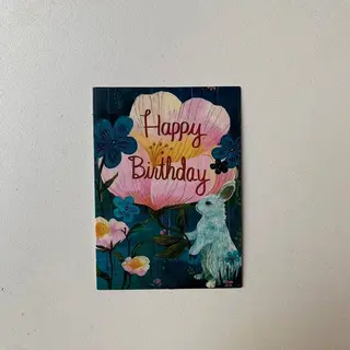 Листівка зайчик HB