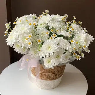 Кошик хризантем