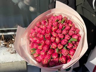 Букет №16 101 тюльпан Columbus