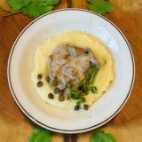 Вершковий бефстроганов з пюре (300г)