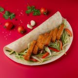 Класичний донер зі шніцелем (370г)