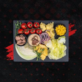 Бокс сицилійський з картоплею фрі (500)