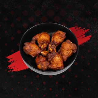 Курячі крильця в соусі BBQ 6шт