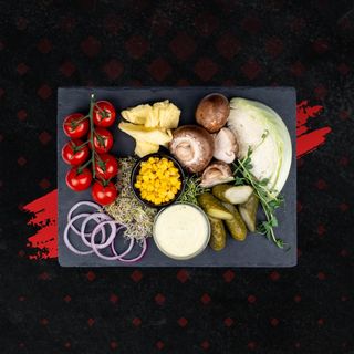 Бокс вегетеріанський з картоплею фрі (500грм)