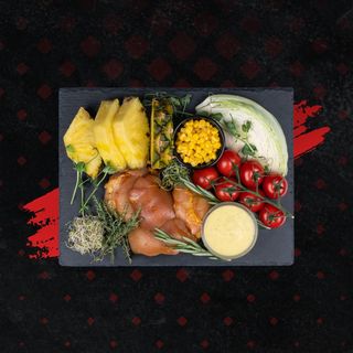 Бокс гавайський з картоплею фрі (400грм)