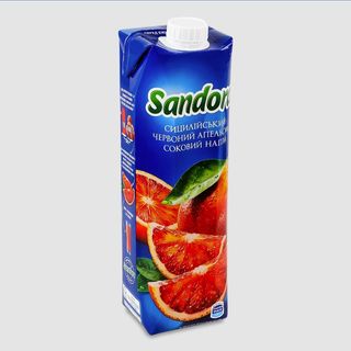 Сік Сандора 0,95л. Сицилійський червоний апельсин