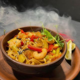 Лапша удон з морепродуктами (250 г) 