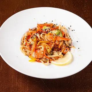 Лапша удон з лососем (250 г)
