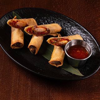 Спрінгроли з овочами та креветками