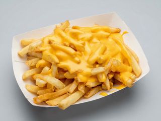 Cheddar fries