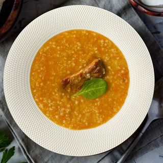 Капусняк з копченим ребром (500 мл)