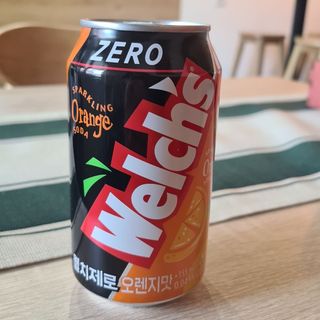 Напій сильногазований Orange Soda Zero (355 мл)