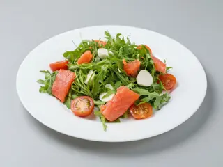 Салат з морепродуктами і стручковой фасоллю стандарт (280г)