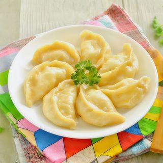 Вареники з сиром солоні 4 шт