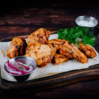 ШАШЛИК З КУРЯЧОГО СТЕГНА    250/50г