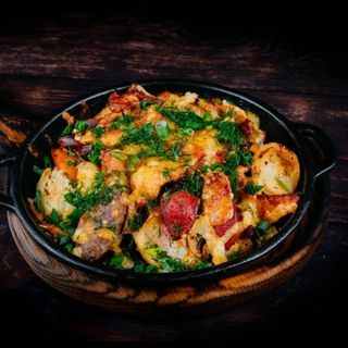 ПАТЕЛЬНЯ З КОВБАСКАМИ   310г