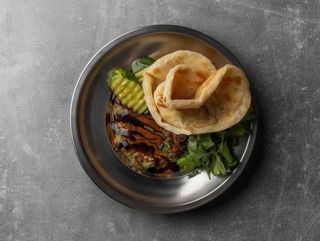 Бабагануш з лимонним джемом