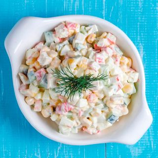 Салат з крабових паличок