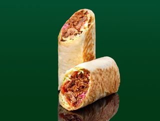 Подвійна шаурма з рваною телятиною