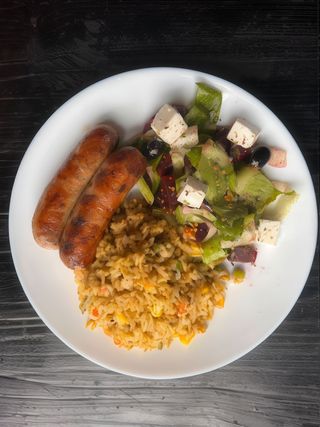 Рис з овочами