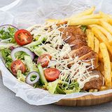 Куряче стегно з картоплею