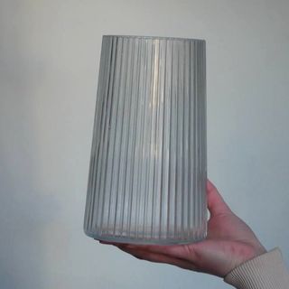 ваза прозора 12*20 см