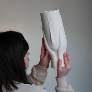 Ваза керамічна Обличчя 30см