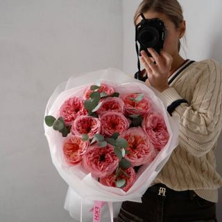 Троянда Мандарин 11 шт