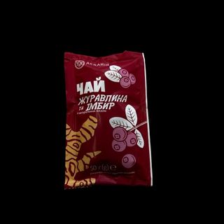 Чай з журавлиною та імбирем