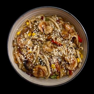 Удон "Креветка-унагі"